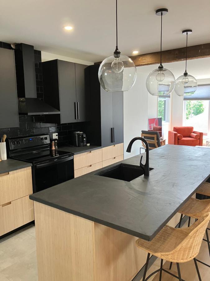 Apartamento Yin Et Yang Sainte-Anne-de-Beaupré Exterior foto